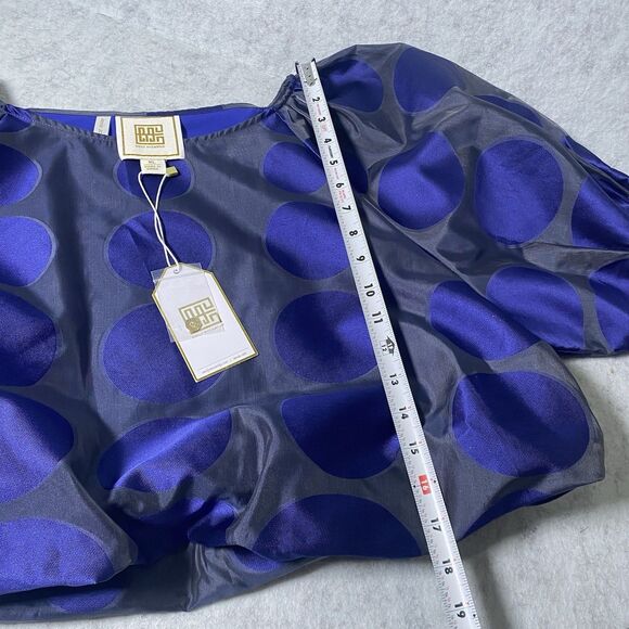 New Emily McCarthy Blue Celeste Crop Top XL Skirt XXL In Paco Two Piece Skirt - Picture 4 of 16